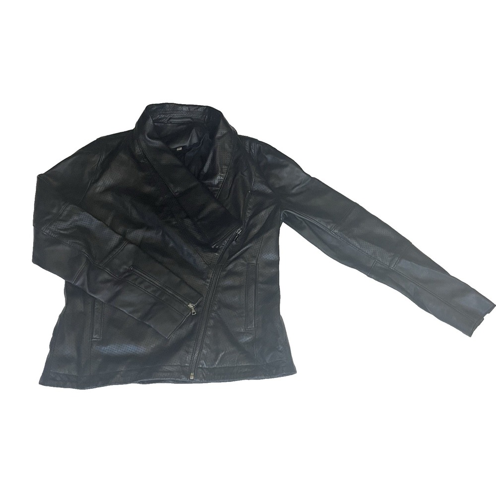 Anne Klein Women's Classic Leather Jacket